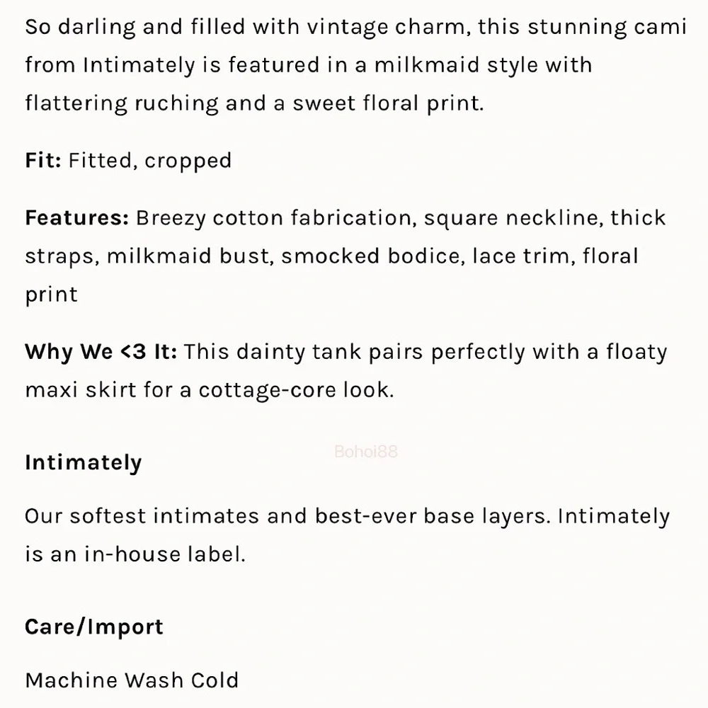 NEW Free People Feel Good Cami - Picture 4 of 7